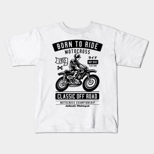 Motocross Dirt Bike Kids T-Shirt